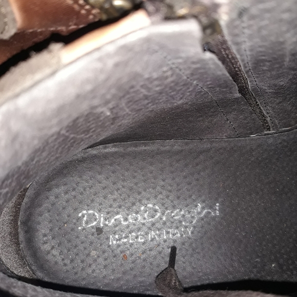 Dino Draghi Distressed Brown Leather Boots - Picture 3 of 5